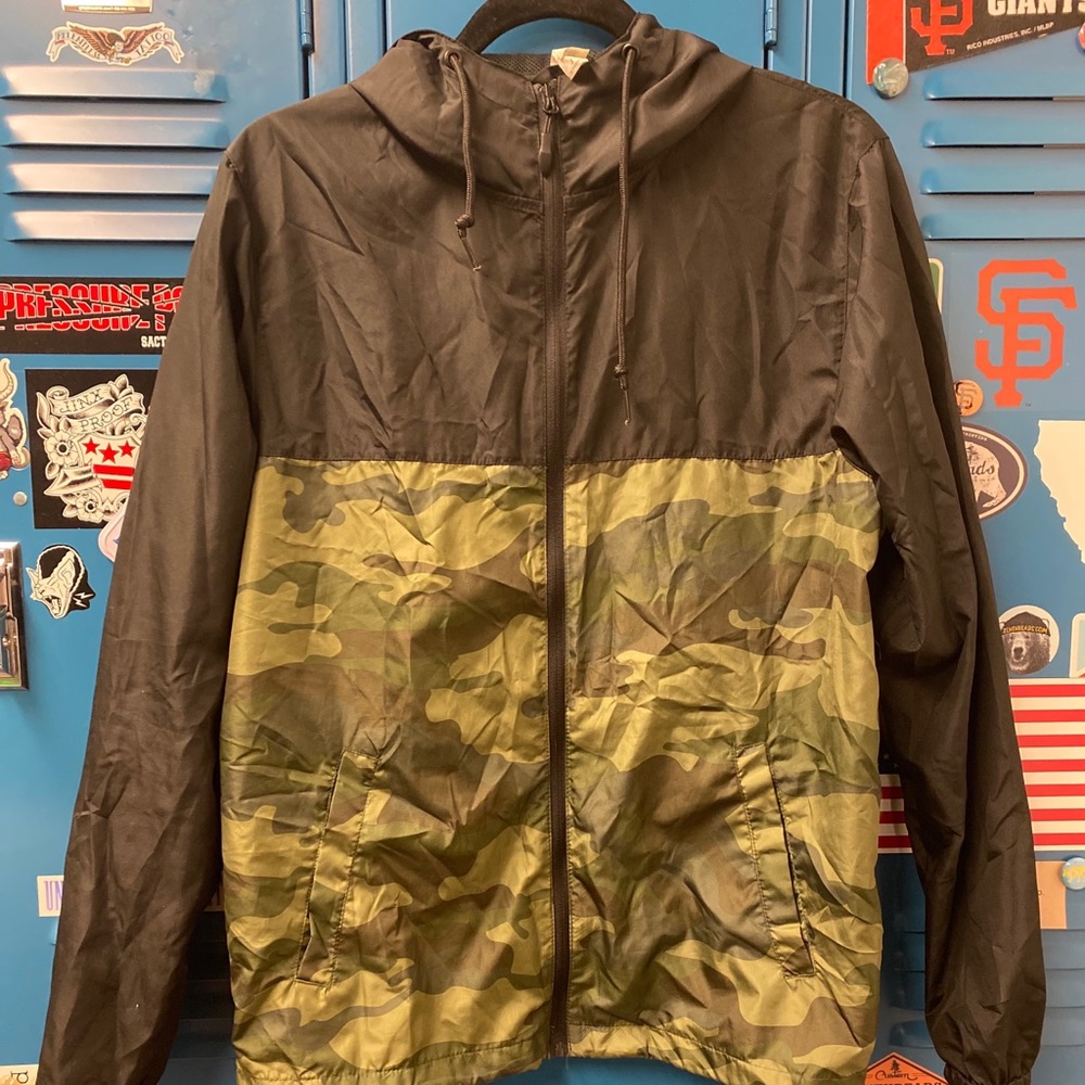 Camouflage Windebreaker